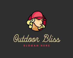 Blonde Cap Beauty logo design