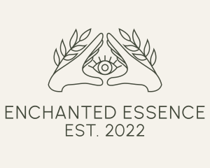 Mystical Pyramid Eye logo design