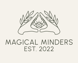 Mystical Pyramid Eye logo design