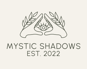 Mystical Pyramid Eye logo design