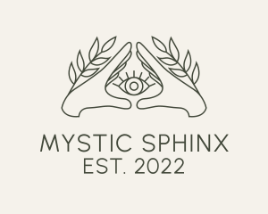 Mystical Pyramid Eye logo design