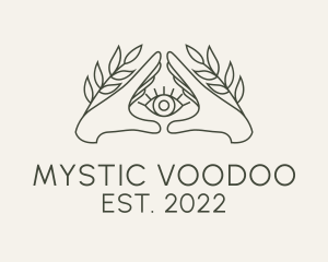 Mystical Pyramid Eye logo design