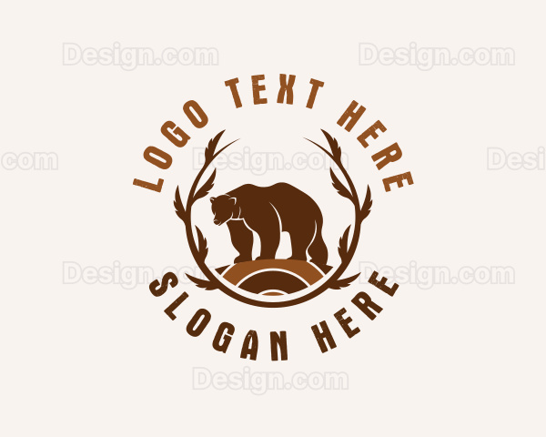 Wild Bear Forest Logo