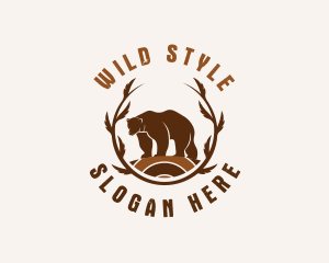 Wild Bear Forest logo design