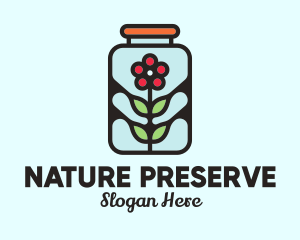 Jar Flower Preservation logo
