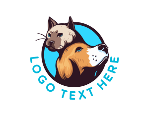 Dog Cat Pet logo