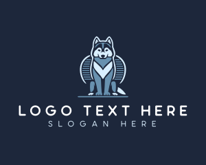 Hound Dog Canine logo