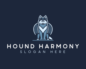 Hound Dog Canine logo