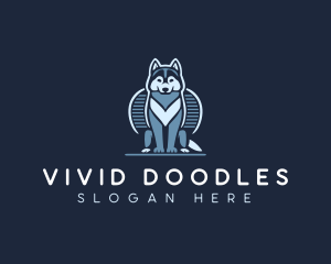 Hound Dog Canine logo design