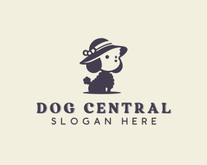 Dog Fashion Hat  logo design