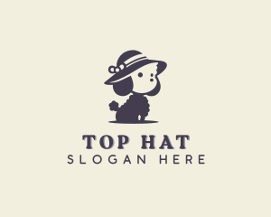 Dog Fashion Hat  logo design