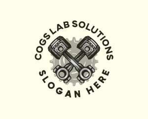 Industrial Engine Gear logo design