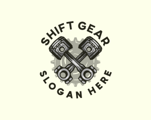 Industrial Engine Gear logo design