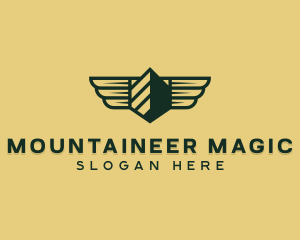 Airline Pilot Mountain  logo design