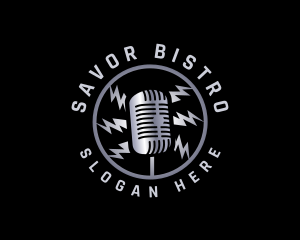 Podcast Microphone Broadcast logo