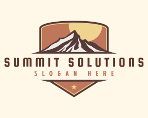 Mountain Summit Adventure logo design