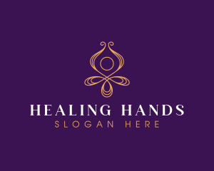 Yoga Spa Healing logo design