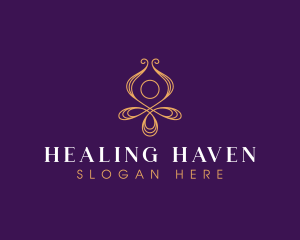 Yoga Spa Healing logo design