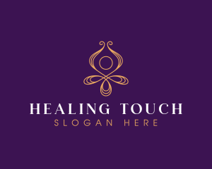 Yoga Spa Healing logo design