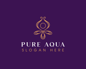 Yoga Spa Healing logo design