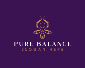 Yoga Spa Healing logo design