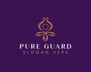 Yoga Spa Healing logo design