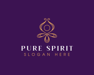 Yoga Spa Healing logo design