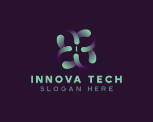 Tech Artificial Intelligence logo design