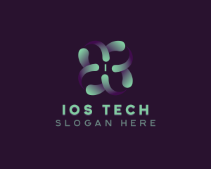 Tech Artificial Intelligence logo design