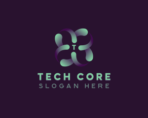 Tech Artificial Intelligence logo design