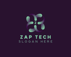 Tech Artificial Intelligence logo design