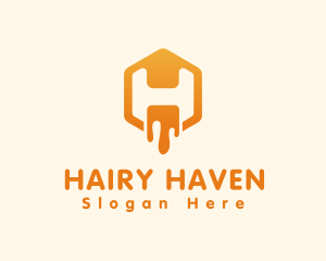 Sweet Honey Letter H logo design