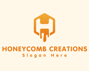 Sweet Honey Letter H logo design