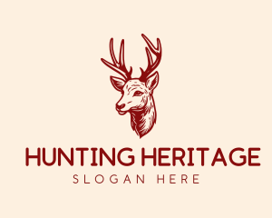 Deer Woodland Hunting logo
