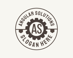 Industrial Mechanical Cog logo design