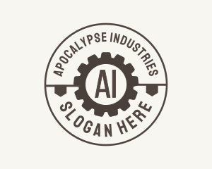 Industrial Mechanical Cog logo design