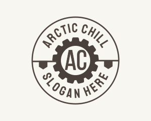 Industrial Mechanical Cog logo design