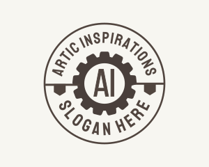 Industrial Mechanical Cog logo design