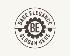 Industrial Mechanical Cog logo design