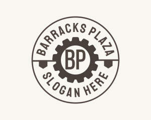 Industrial Mechanical Cog logo design