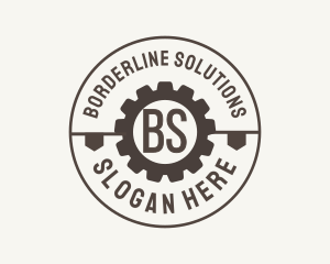 Industrial Mechanical Cog logo design