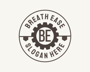 Industrial Mechanical Cog logo design