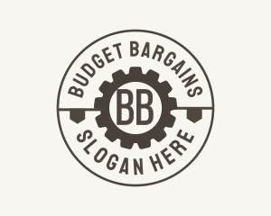 Industrial Mechanical Cog logo design