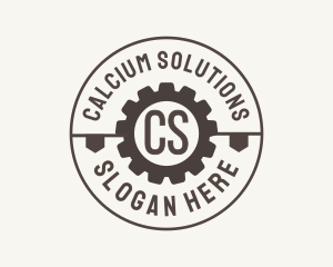 Industrial Mechanical Cog logo design