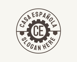 Industrial Mechanical Cog logo design