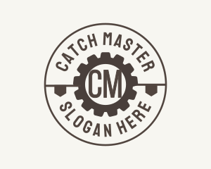 Industrial Mechanical Cog logo design