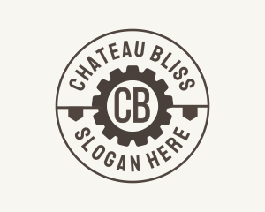 Industrial Mechanical Cog logo design