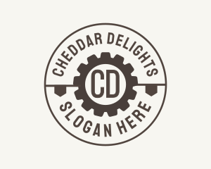 Industrial Mechanical Cog logo design