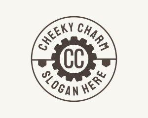 Industrial Mechanical Cog logo design