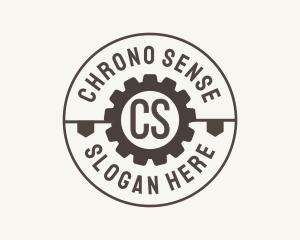 Industrial Mechanical Cog logo design